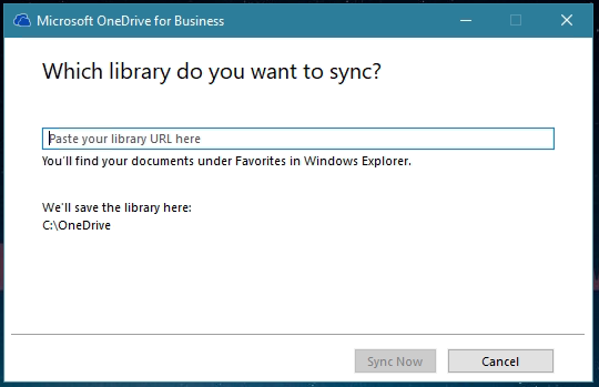 Sync SharePoint 2019 Library To Local Folder